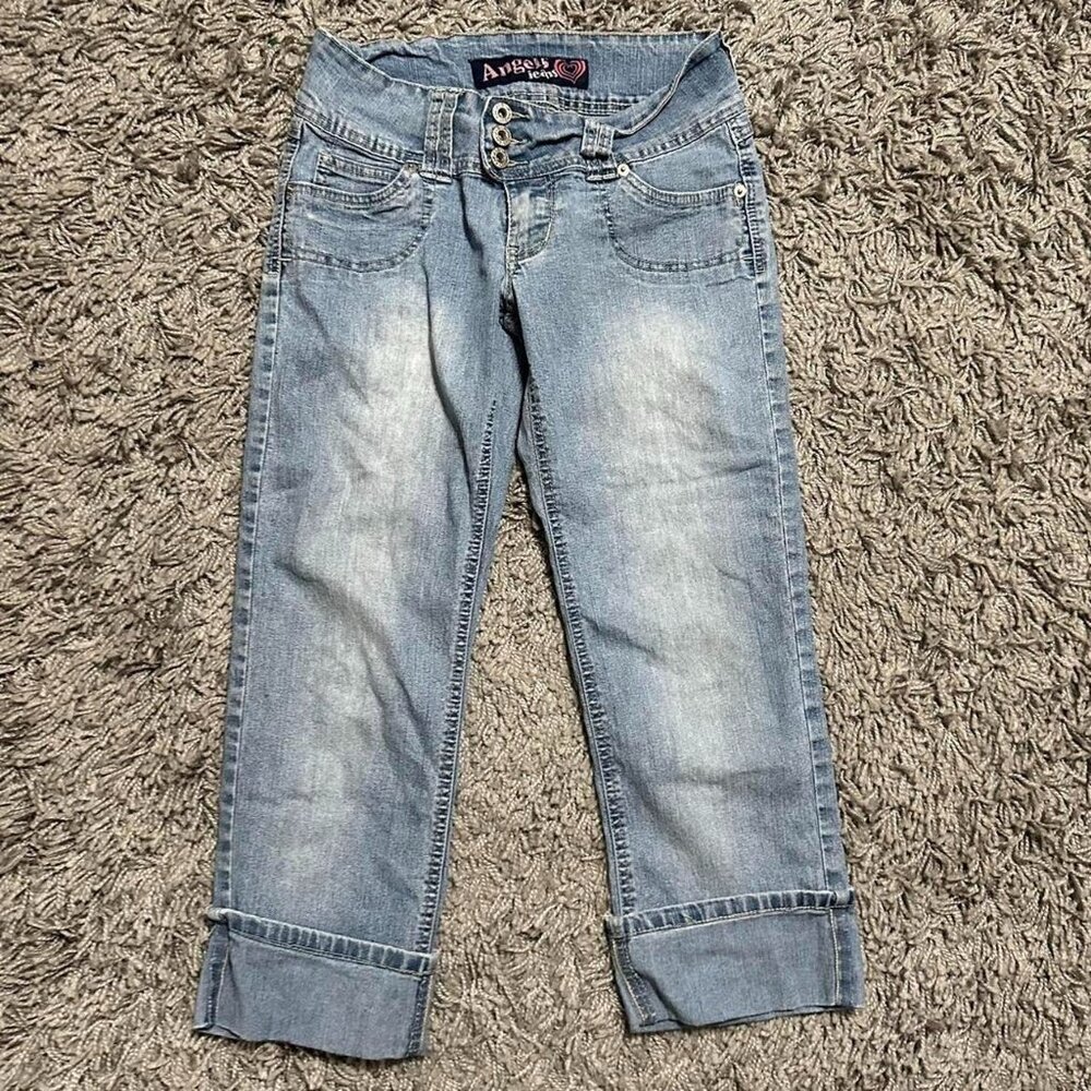 Perfect Angel Brand 2000s Ankle Length Capri Jeans 27"